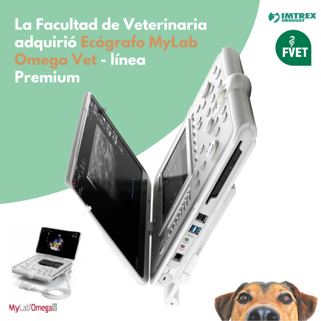 El Hospital de la Facultad de Veterinaria (Udelar) incorpora un equipo portátil de última generación Esaote, modelo MyLabOmega VET de alto rendimiento y diseño compacto.